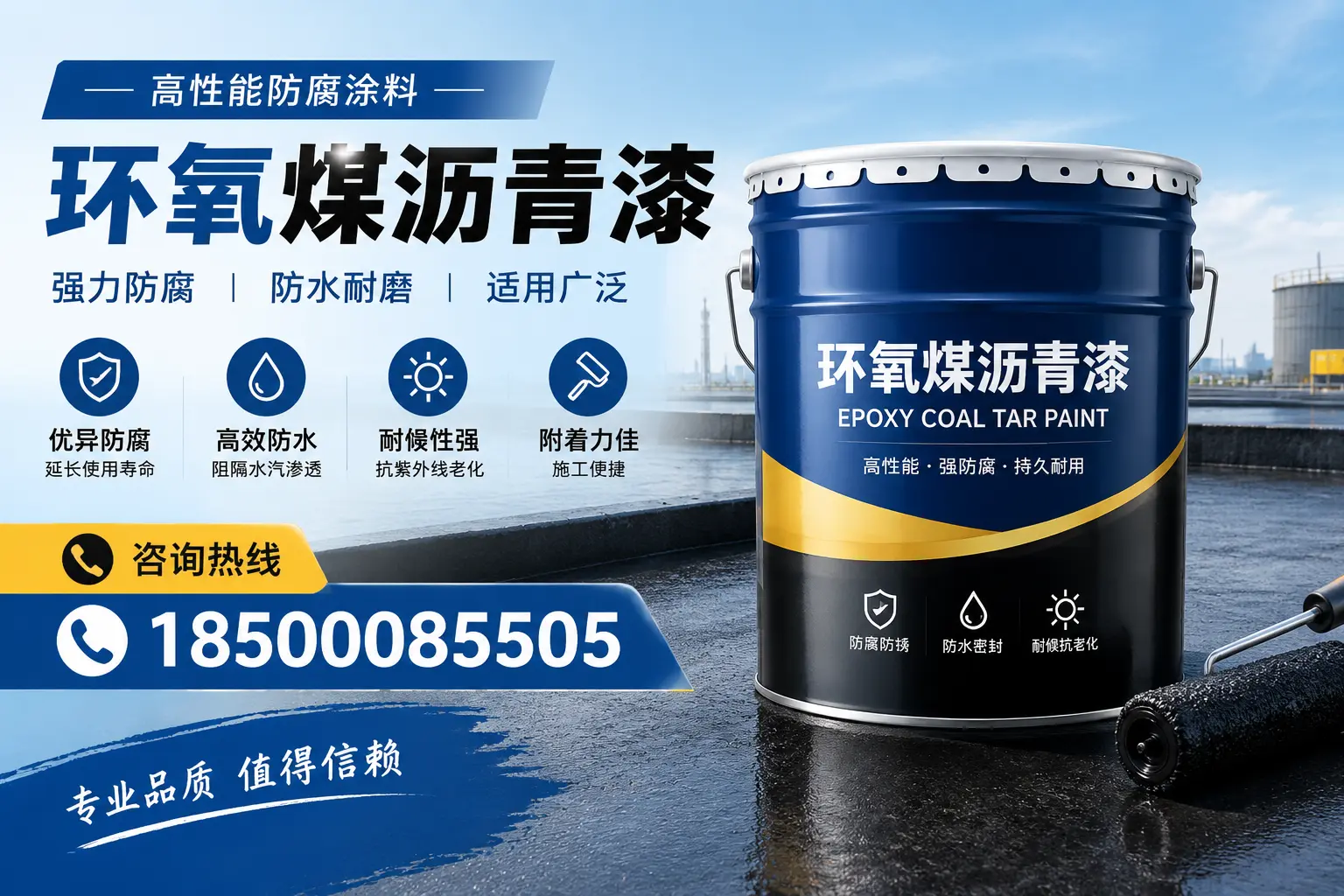 环氧煤沥青漆的主要成分与功能，泸州用户深度了解